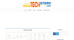 Desktop Screenshot of newtechstory.com